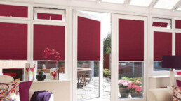 Perfect Fit Blinds - Deep Red